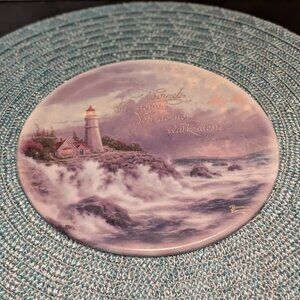 O1B THOMAS KINKADE Limited Edition Collector Plate